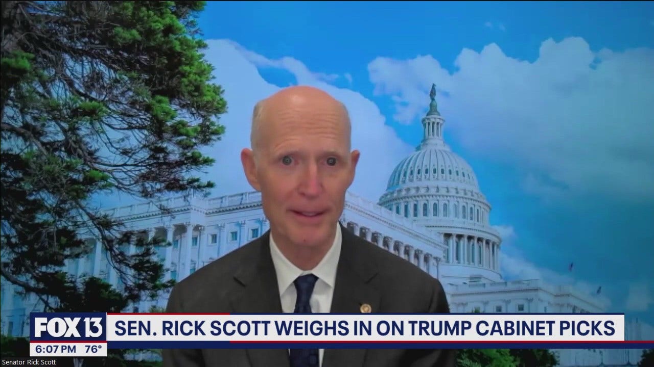 Rick Scott weighs in on Trump