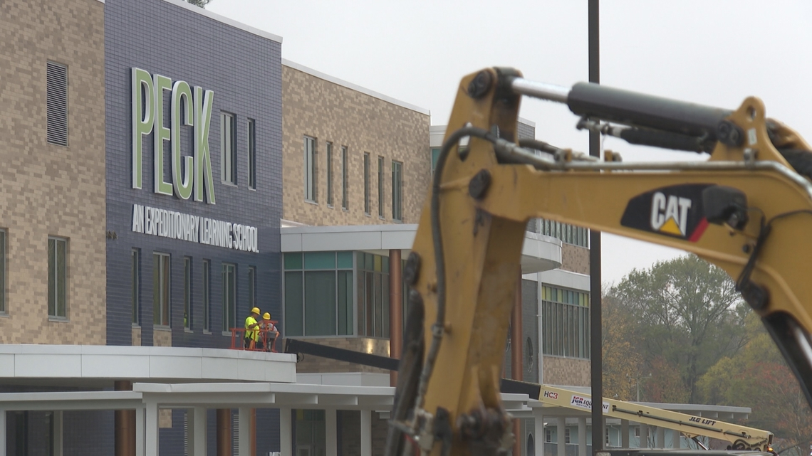 Peck Elementary Schools New Building Opening January 2025 [Video]