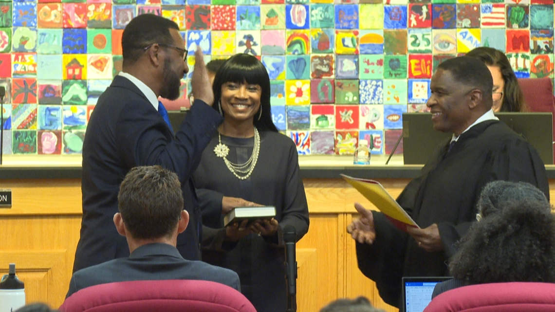 As new Duval County school board members are sworn in, school advocates push for an inclusive future [Video]