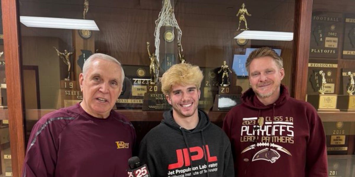 The first family of LeRoy Panthers football- the Zelezniks! Three generations are on the sideline for the 12-0 Panthers. [Video]