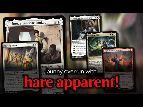 eedi-H - Delney Hare Apparent vs Kenrith vs Katlida & Lier vs Wyll | MTG Foundations CMDR Game [Video]