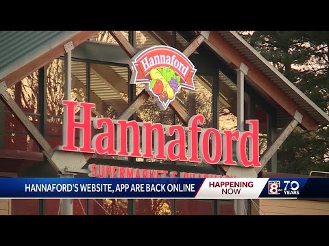 Hannaford website, app back online after cybersecurity issue [Video]