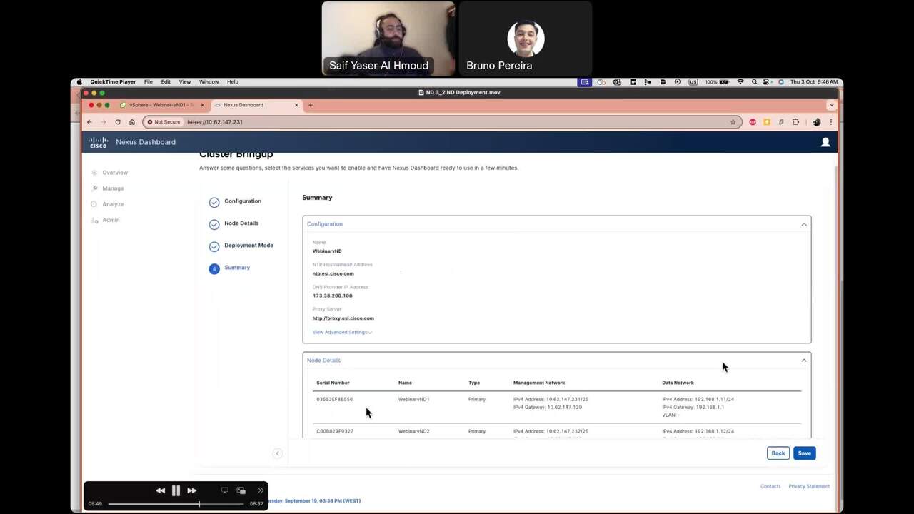 Mastering Nexus Dashboard and NDI Deployment [Video]