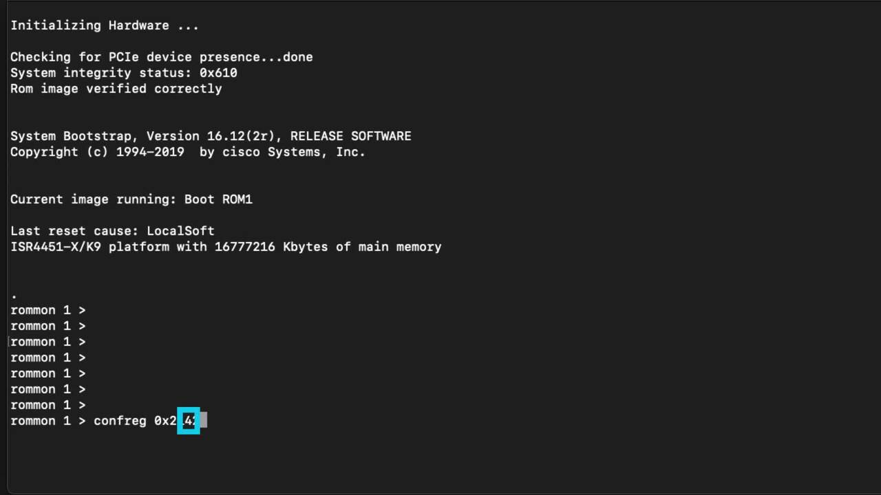 Cisco Password Recovery Procedure on IOS-XE Routers [Video]