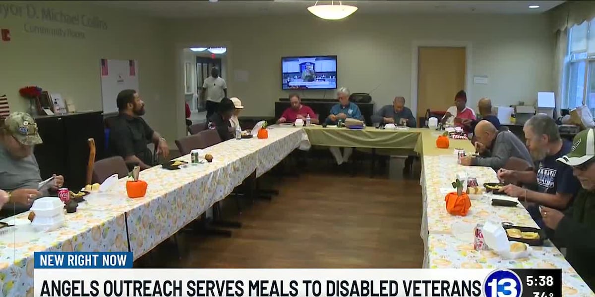 Angels Outreach serves meals to disabled veterans [Video]