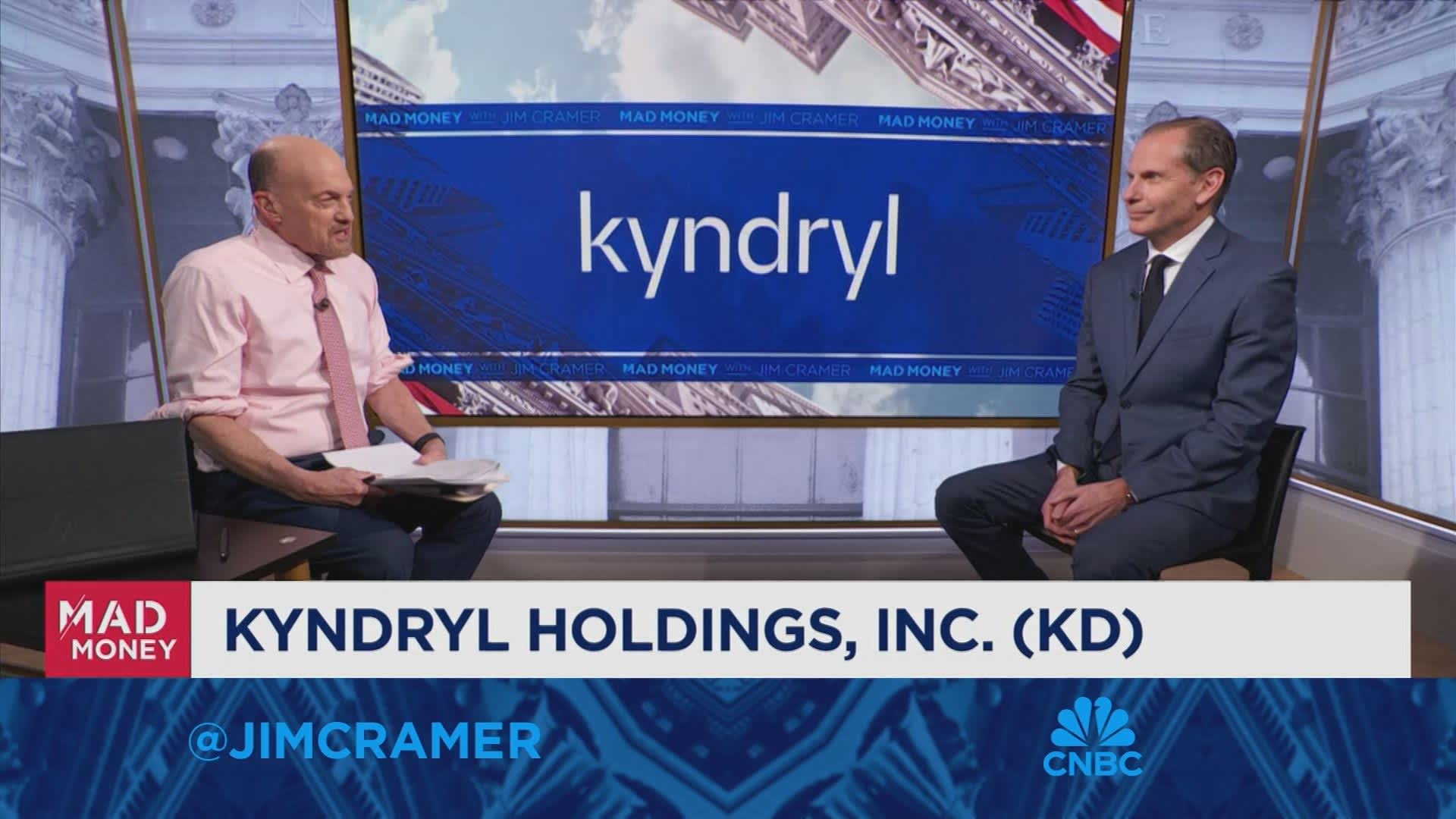 Kyndryl Holdings CEO Martin Schroeter sits down with Jim Cramer [Video]