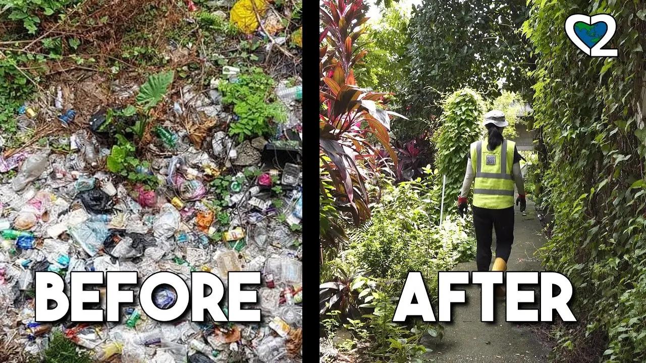 The volunteers that turned a Malaysian rubbish dump into a river park [Video]