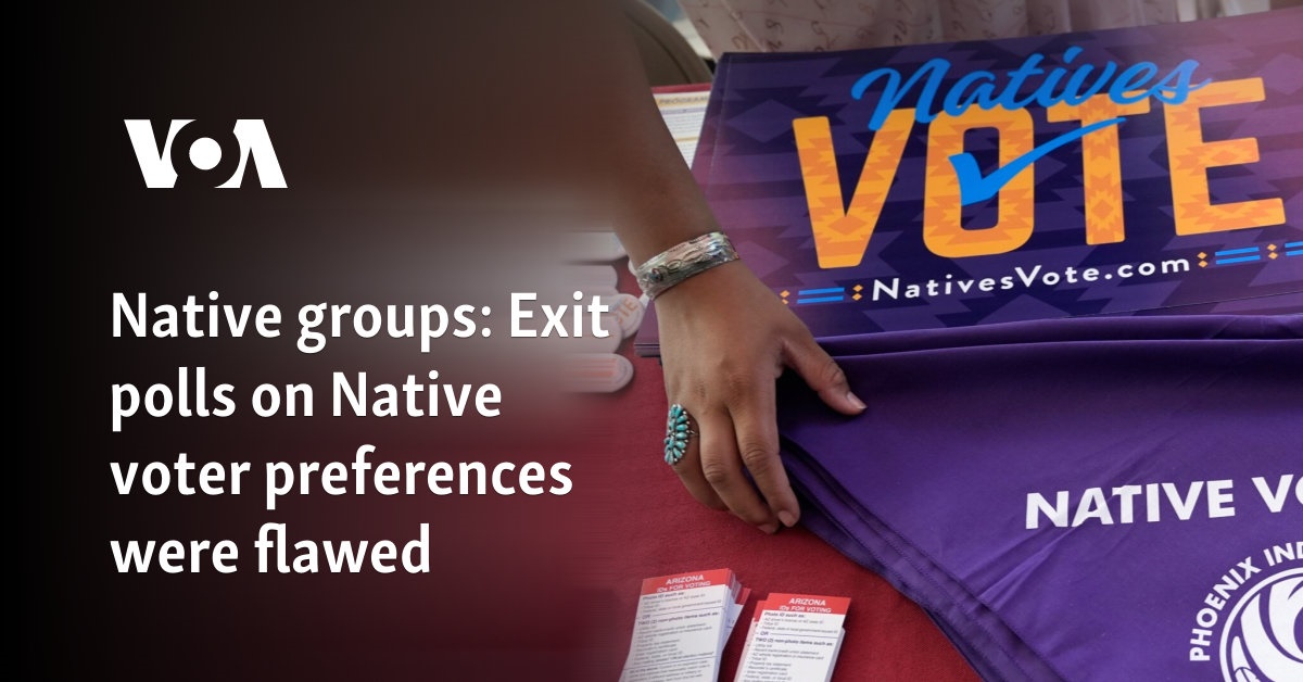 Native groups: Exit polls on Native voter preferences were flawed [Video]