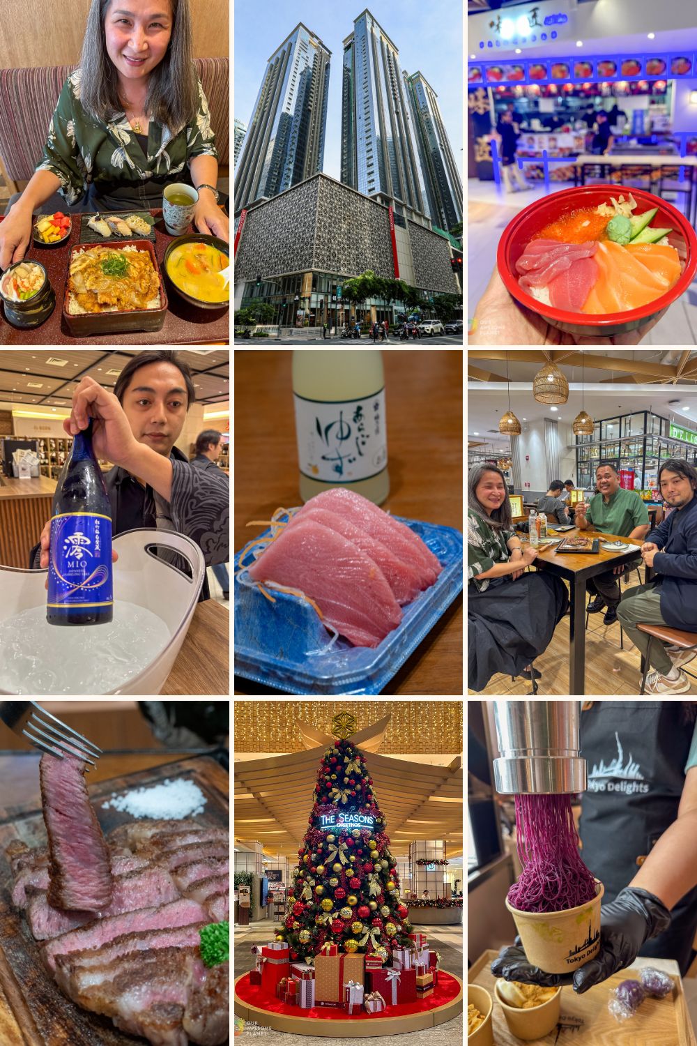 The Seasons Residences and the Secrets of MITSUKOSHI BGC: A Taste of Japan Life in Manila! - Awesome! [Video]