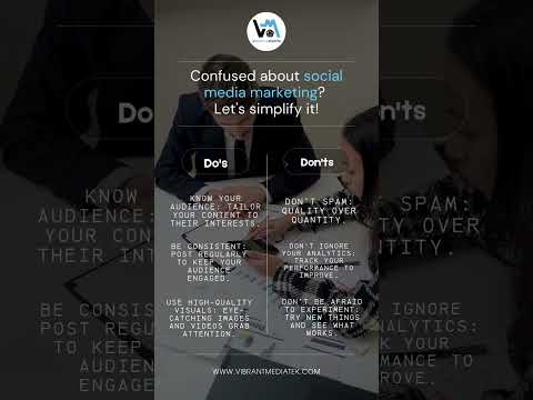 The Do’s and Don’ts of Social Media Marketing | [Video]