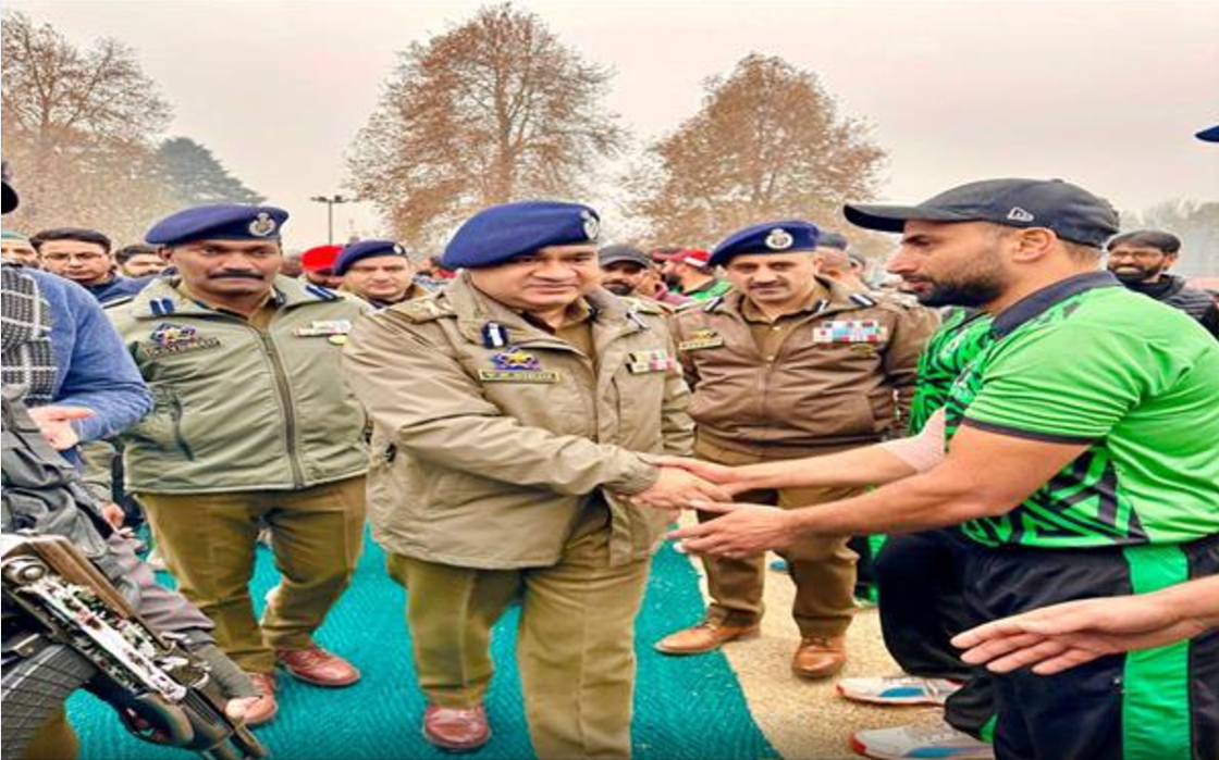 IGP Kashmir emphasizes the role of sports in promoting healthy alternatives and building community trust. [Video]