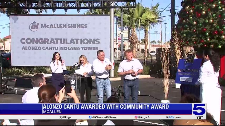 City of McAllen award first-ever McAllen Shines Community Champion [Video]