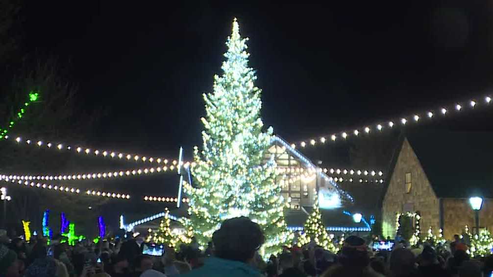 L.L. Bean kicks off annual northern lights celebration with a tree lighting [Video]