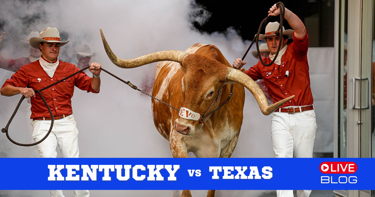 LIVE BLOG: Kentucky vs. Texas [Video]