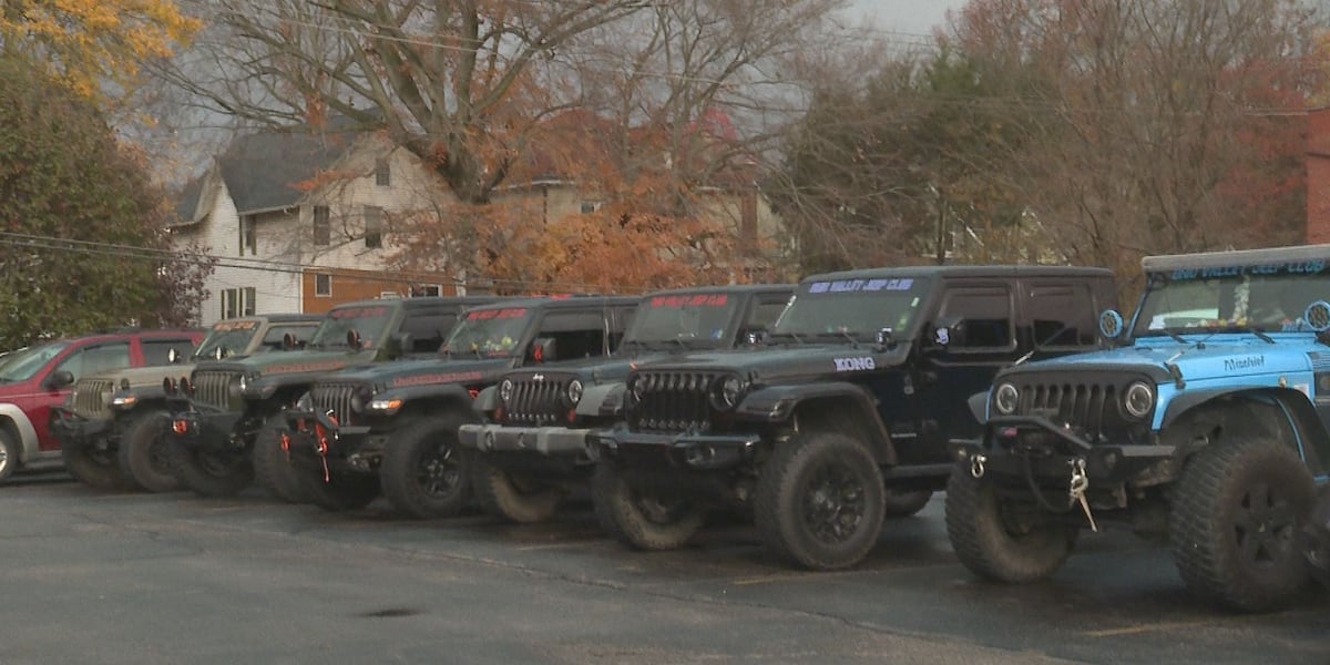 Ohio Valley Jeep Club hold clothing giveaway [Video]