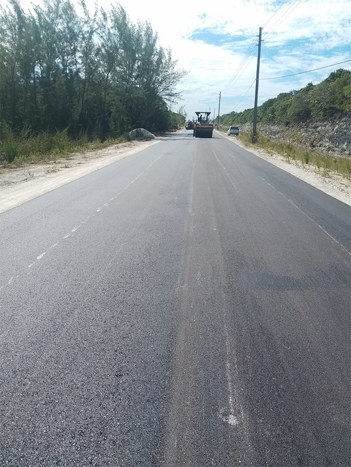 Miles of road corridors under construction continues on Cat Island [Video]