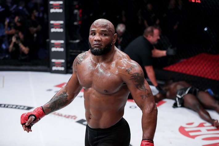 Yoel Romero Lands KO at Mike Perry