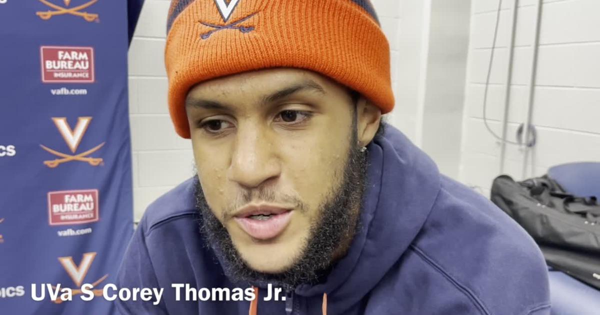 UVa S Thomas Jr. on returning from injury, interception [Video]