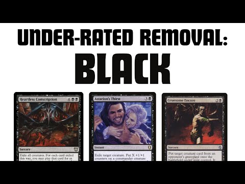 EDH Jank Center - Under-Rated Removal Spells: Black || Budget Deckbuilding || Magic the Gathering [Video]