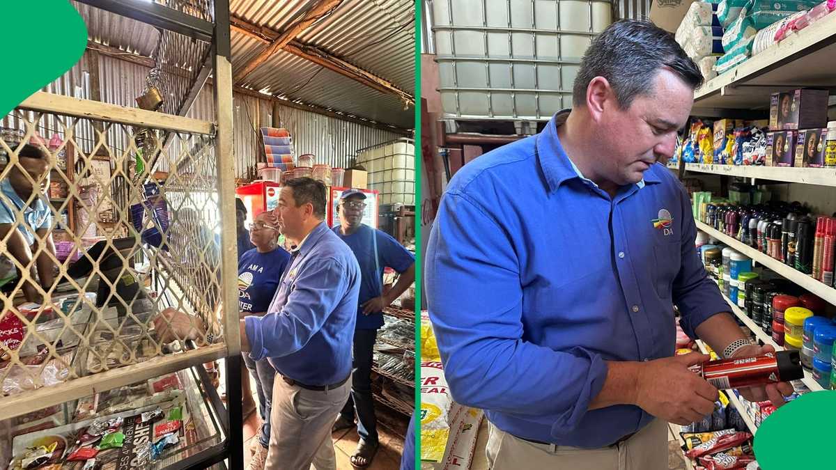 John Steenhuisen Catches Smoke for Inspecting Limpopo Spaza Shop: PR Campaign [Video]