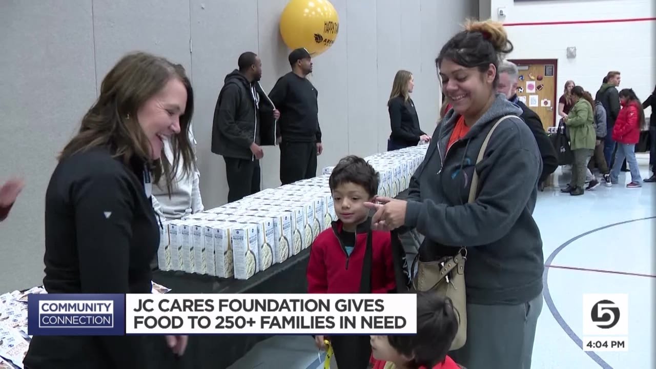 Video: JC Cares Foundation gives food to over 250 families in need [Video]