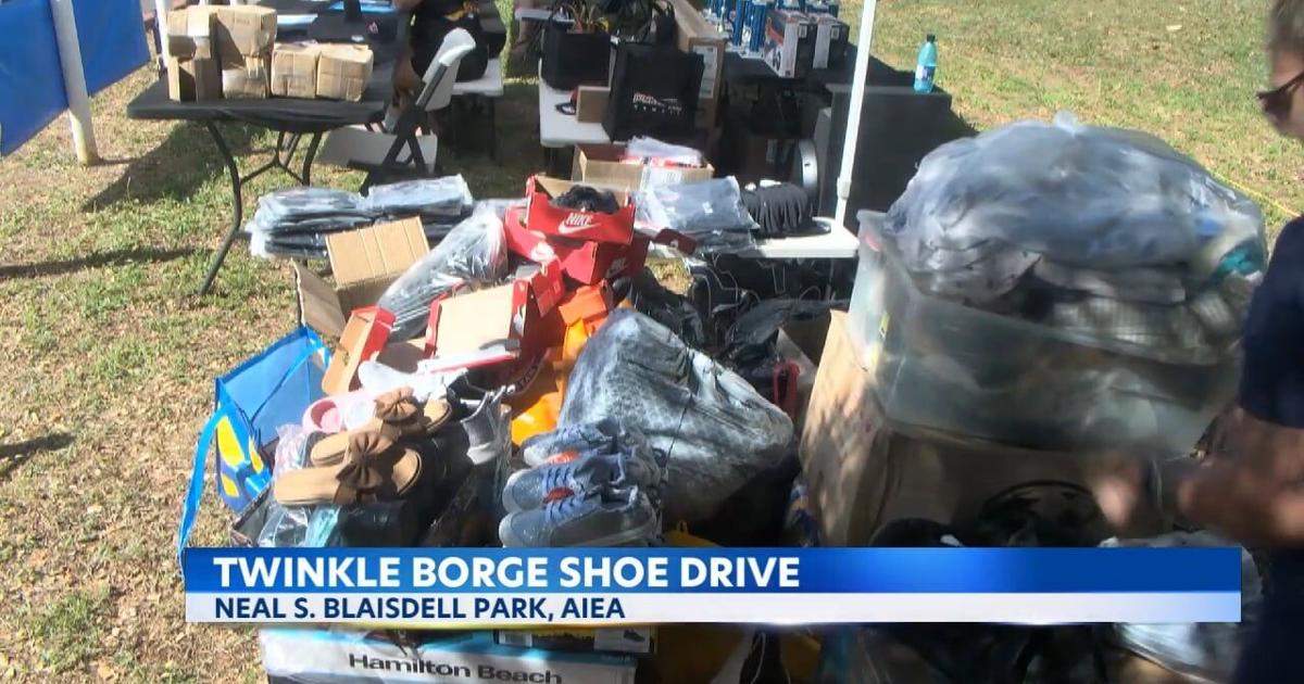 Community honors Aunty Twinkle Borge with shoe drive to support homeless | News [Video]