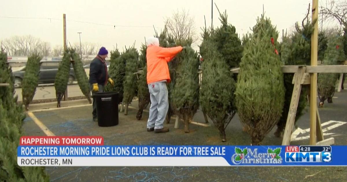 Rochester Christmas tree sale begins | News [Video]