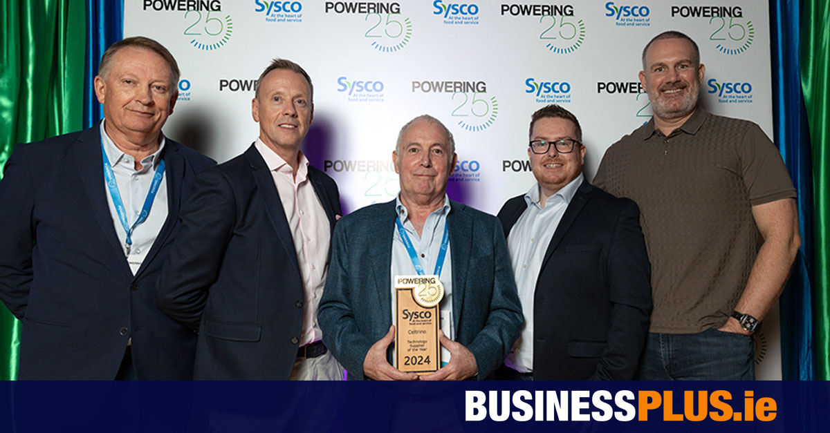 Celtrino wins Sysco Technology Supplier of the Year award [Video]