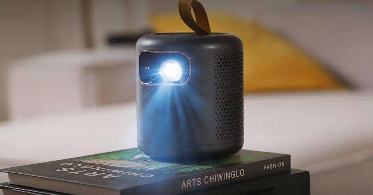 Pint-sized projector makes big-screen Google TV portable [Video]