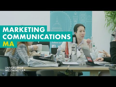 Marketing Communications MA/MSc – Courses [Video]