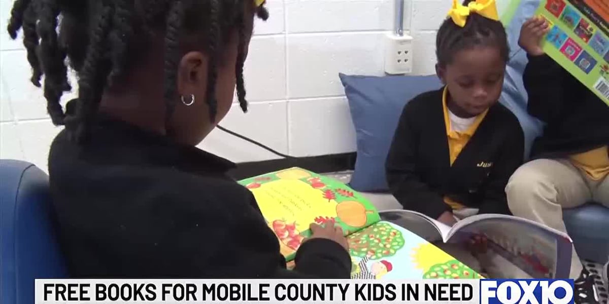 Dolly Partons Imagination Library brings free books to Mobile for young children [Video]