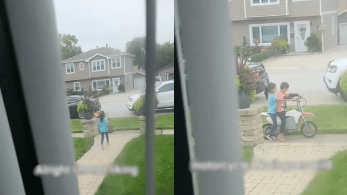 Dads Hilarious Reaction On Watching His Little Daughter Go For Bike Ride With Young Boy Goes Viral [Video]