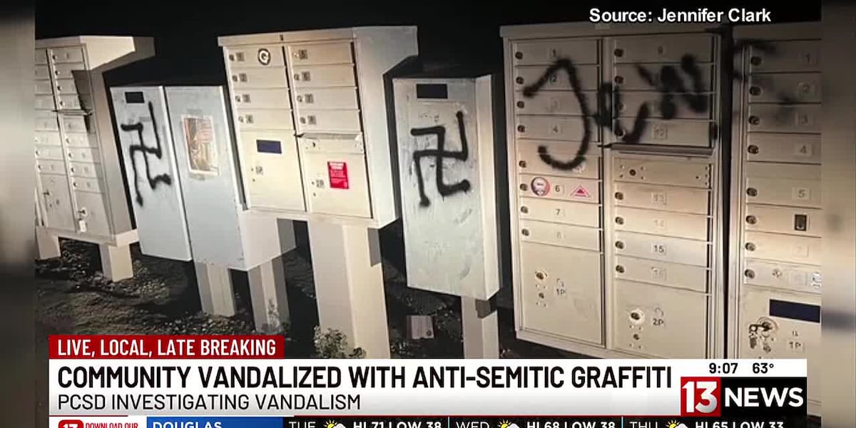 Catalina community rocked by anti-Semitic graffiti [Video]