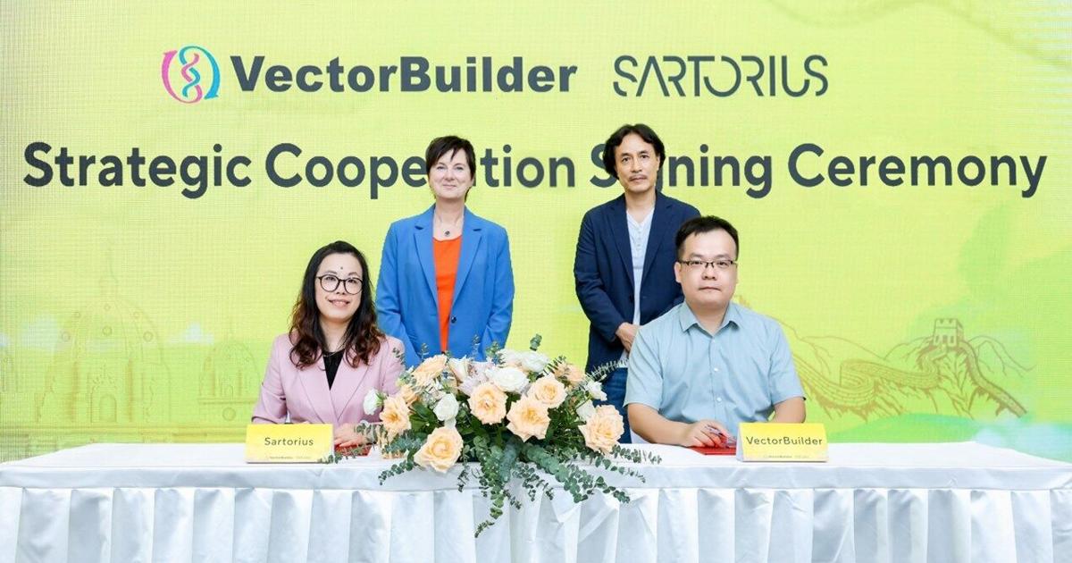 VectorBuilder and Sartorius Sign Strategic Cooperation Agreement to Advance Biopharmaceutical Innovation | PR Newswire [Video]