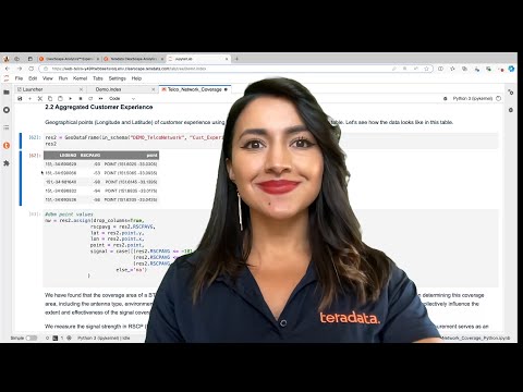 Optimize Telecommunication Network Coverage with Teradata’s Geospatial Tools [Video]