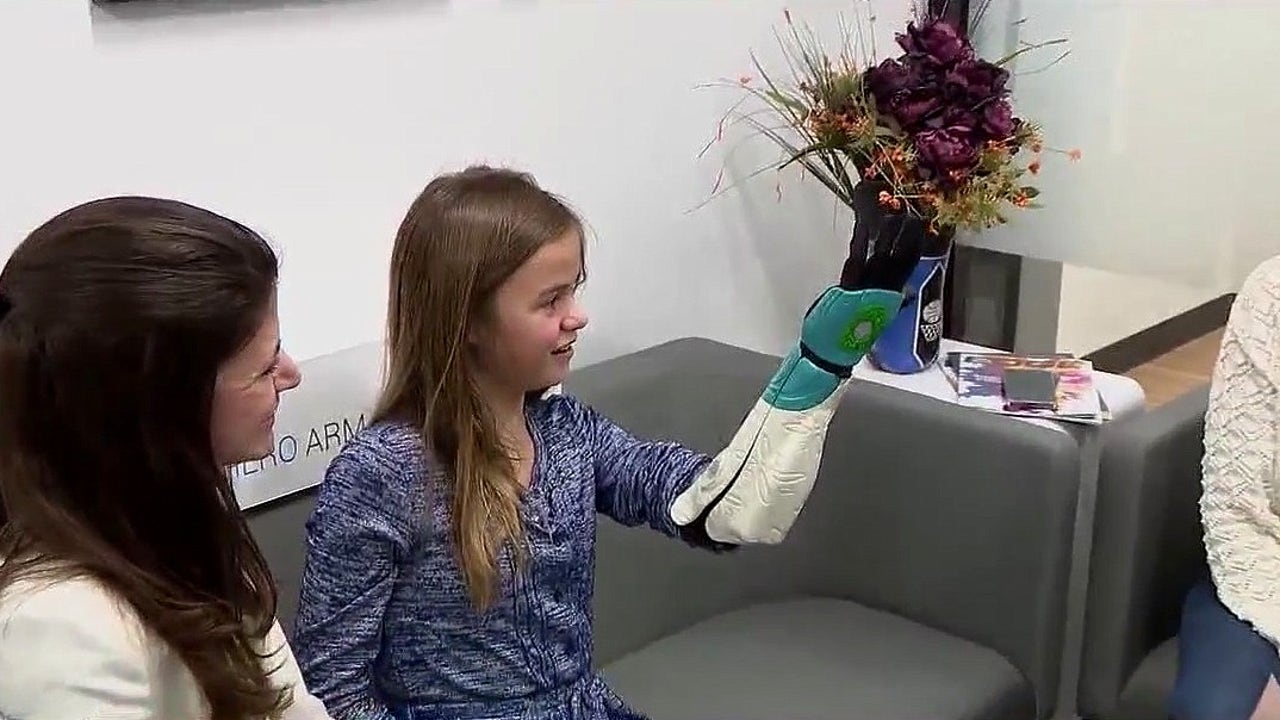 Disney, Open Bionics gift girl prosthetic arm [Video]