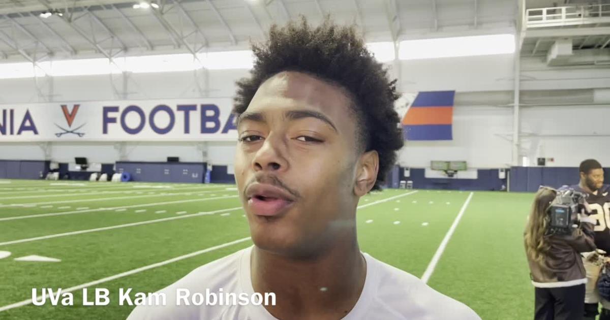 UVa LB Robinson on Commonwealth Clash, playing through injury [Video]