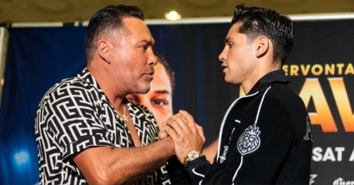 Oscar De La Hoya Slams Unapproved Ryan Garcia Vs. Rukiya Anpo Fight: ‘No Event Without Us’ [Video]