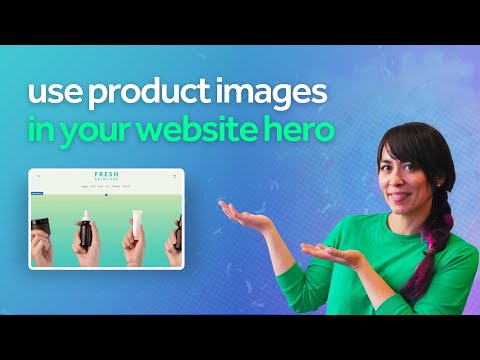 How to entice visitors with products in a web hero image [Video]