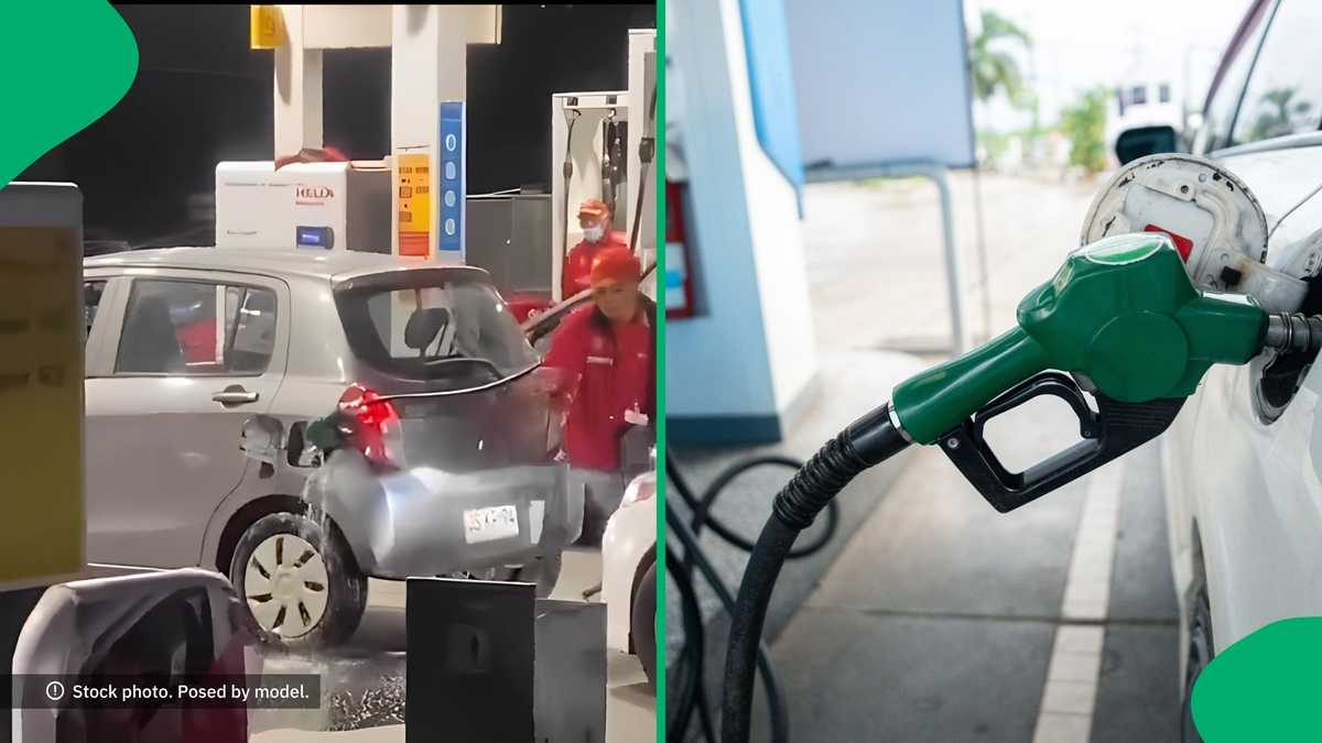 His Salary Gone for the Month: Petrol Attendant Captured Fumbling Gas, Video Rakes 8 Million Views