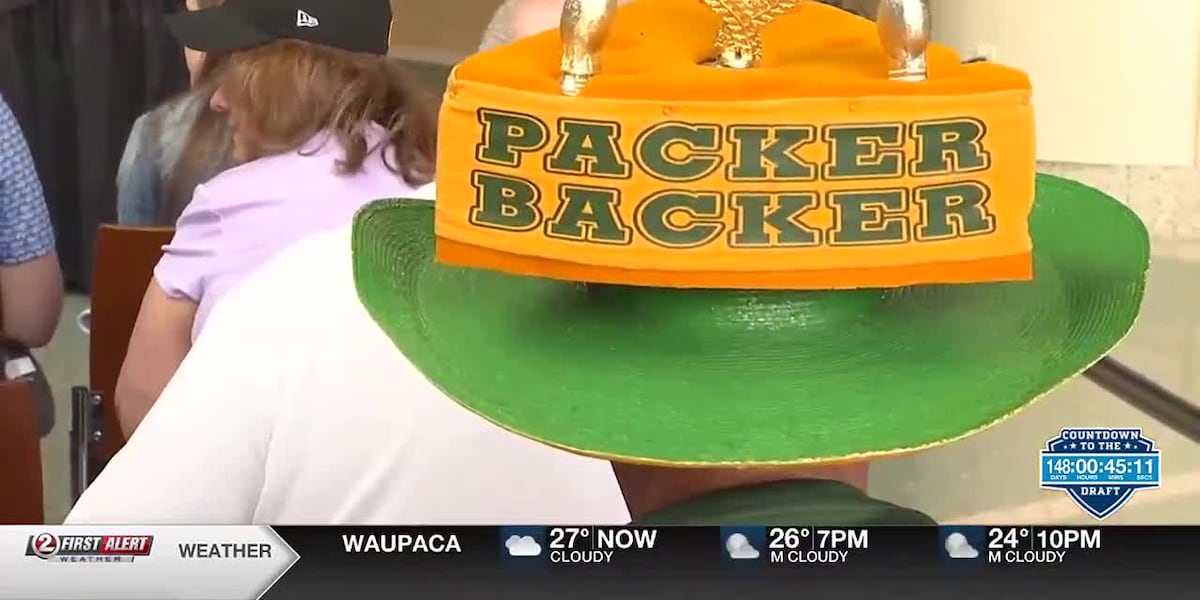 Countdown 2 The Draft: Customizing the iconic Packers cheesehead at the draft [Video]