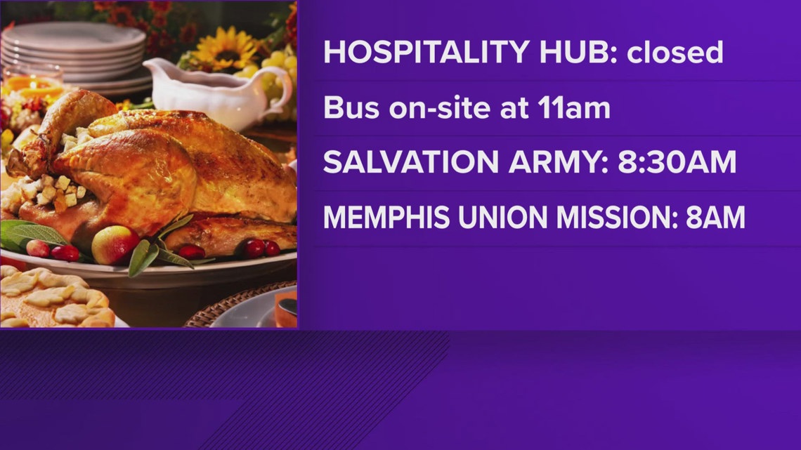 Here are some Thanksgiving resources for the unhoused community of Memphis [Video]