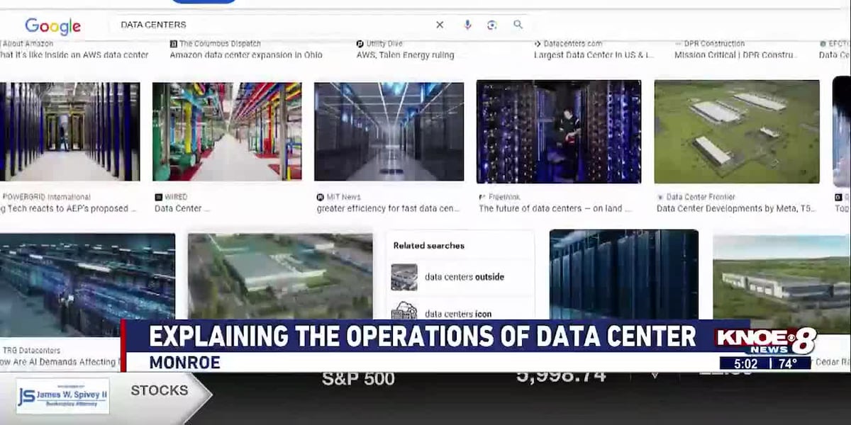 Explaining the operations of a data center [Video]