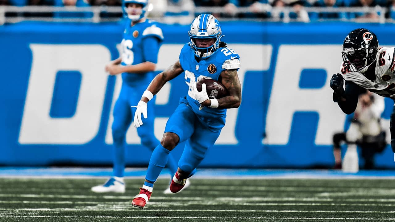 HIGHLIGHT: Gibbs shows off ‘Sonic’ speed on 28-yard dash [Video]