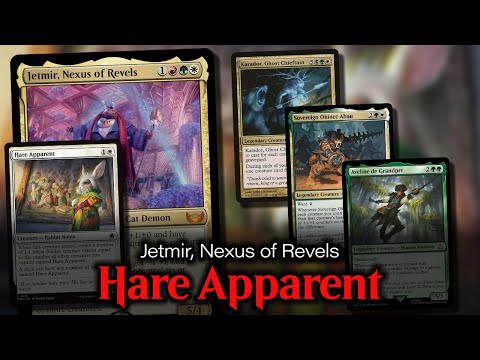 eedi-H - Jetmir Hare Apparent Deck | MTG Commander Gameplay | Magic the Gathering Foundations [Video]