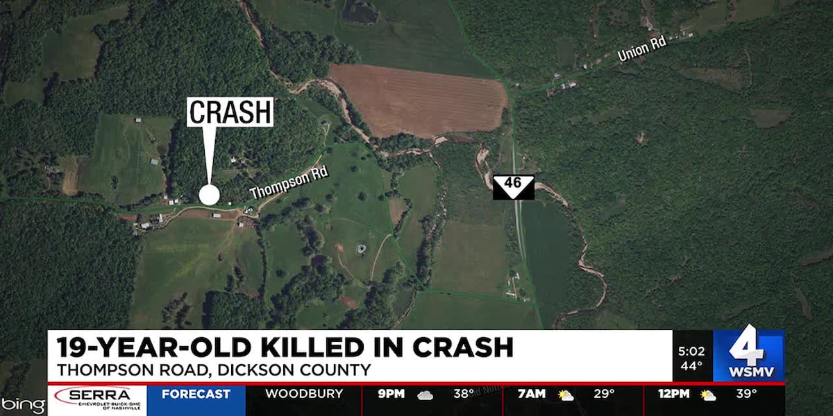 19-year-old killed in Dickson County crash [Video]