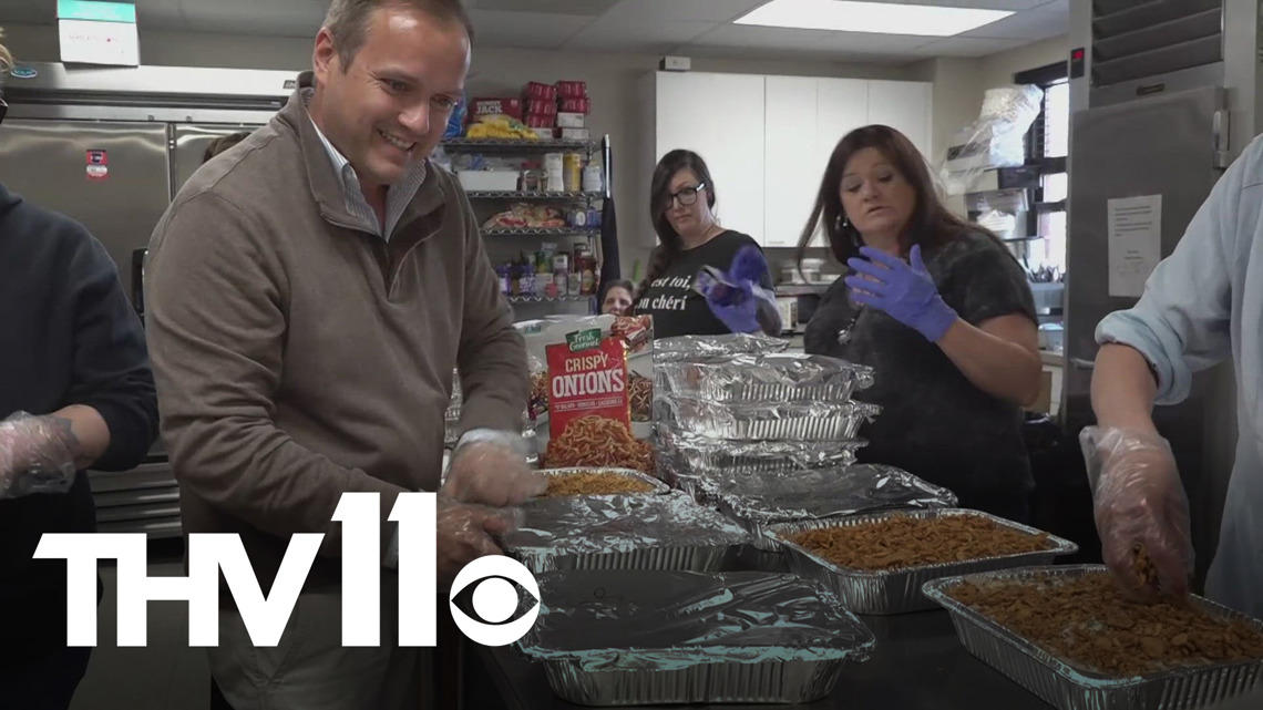 Wolfe Street Foundations provide Thanksgiving dinner for Little Rock community [Video]