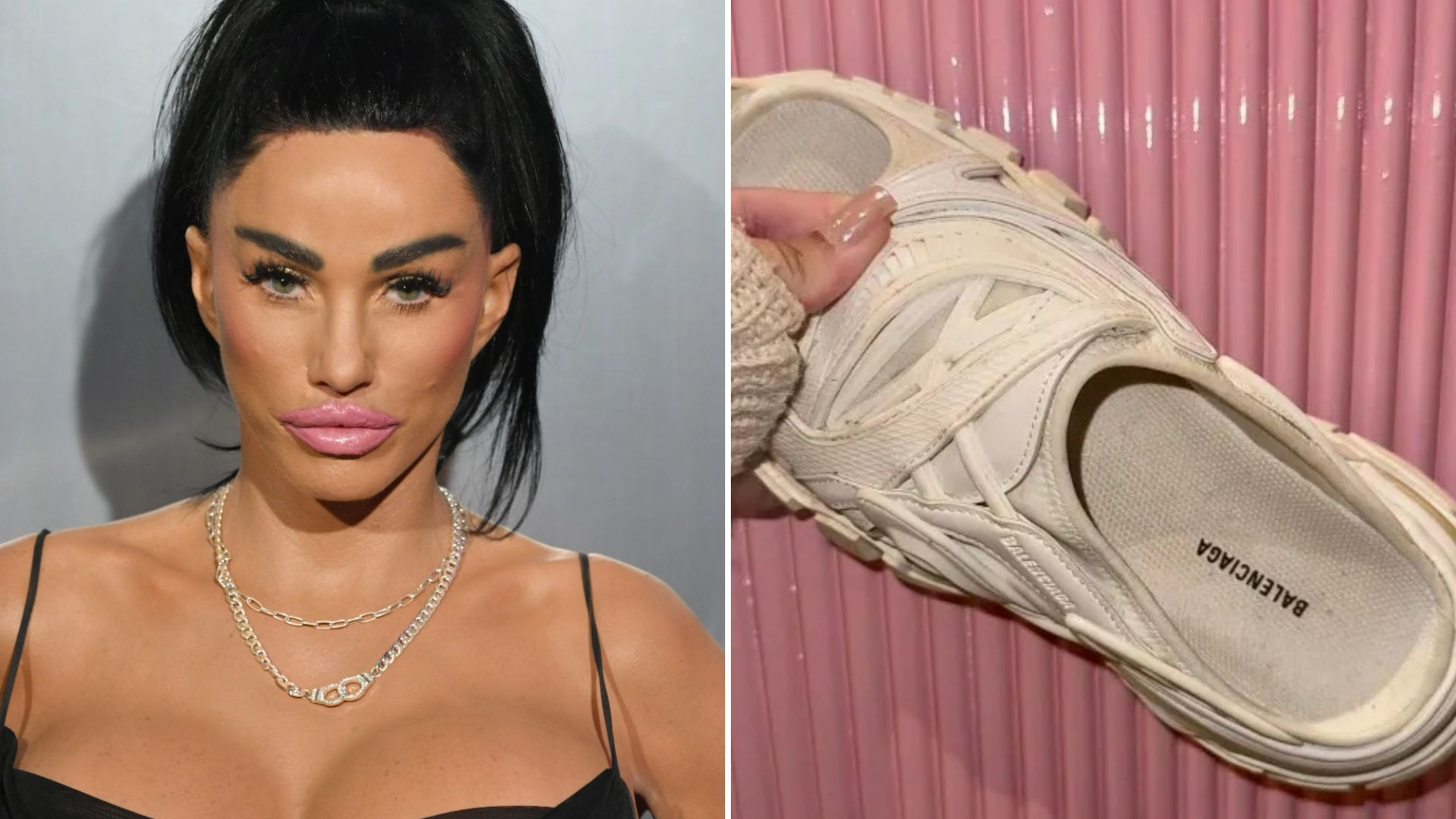 Double bankrupt Katie Price flogging worn and stained old shoes for 100 on Depop amid money struggles [Video]