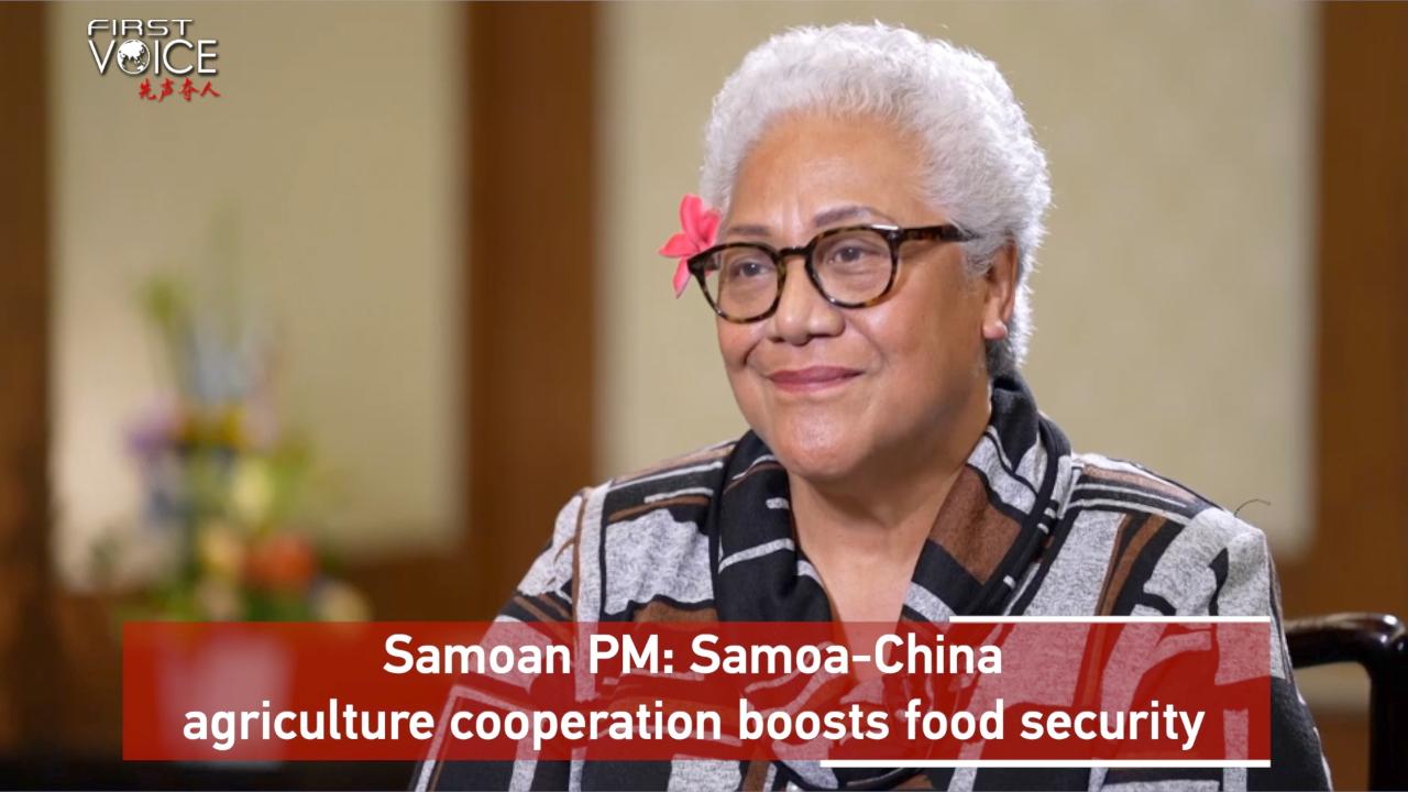 Samoan PM: Agriculture cooperation with China boosts food security [Video]