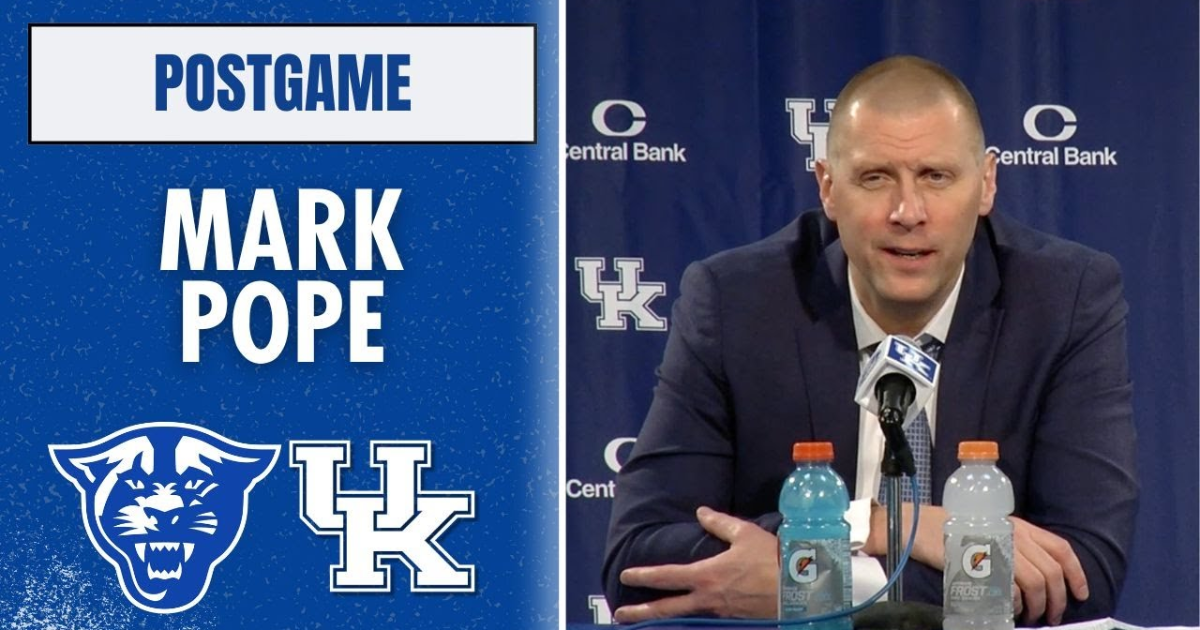 Mark Pope, Kentucky players recap “salty” win over Georgia State [Video]